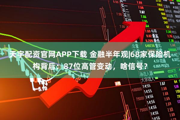 天宇配资官网APP下载 金融半年观|68家保险机构背后：87位高管变动，啥信号？